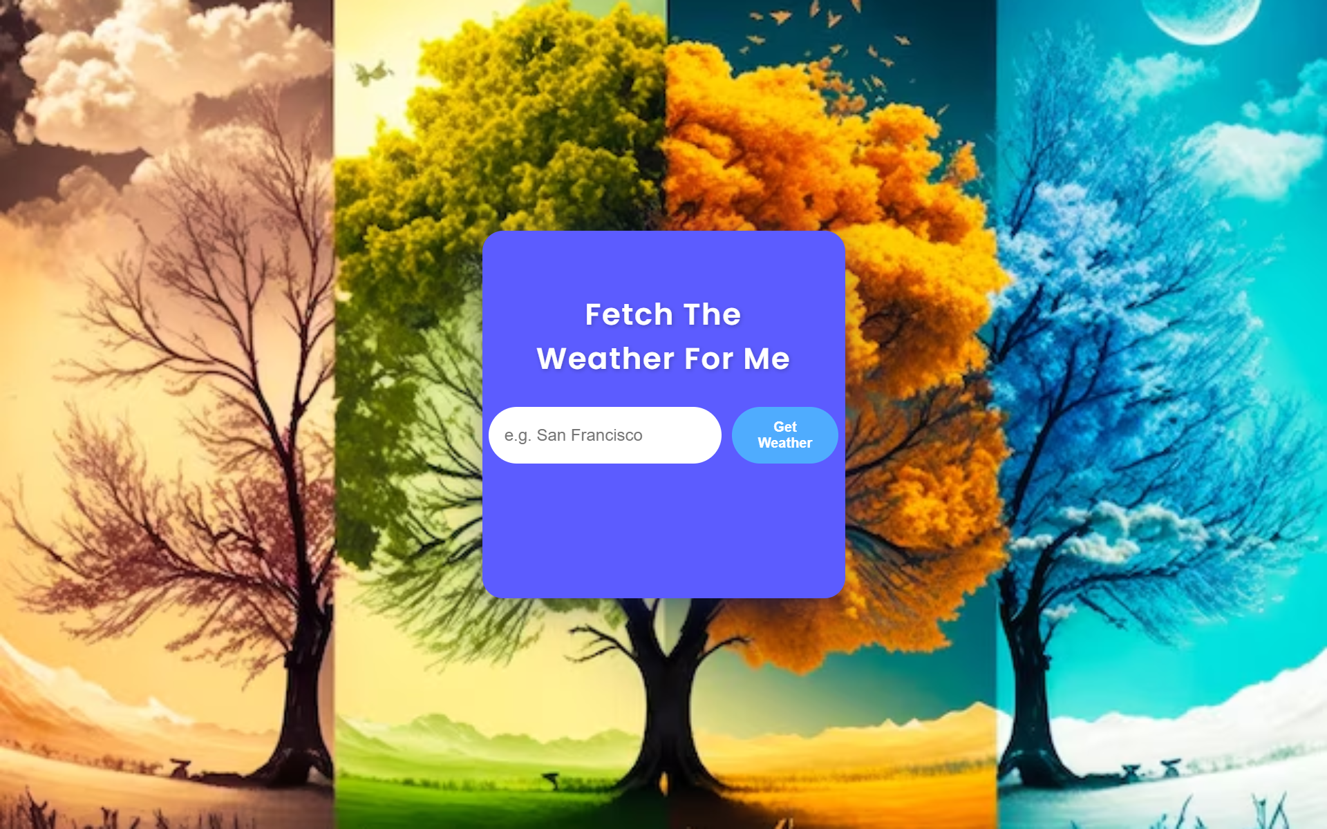 Weather API App